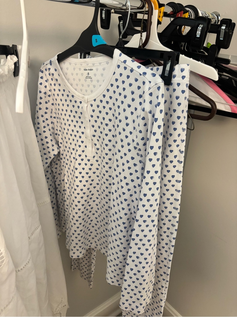 Roller Rabbit Hearts Pajamas - Picture 4 of 4